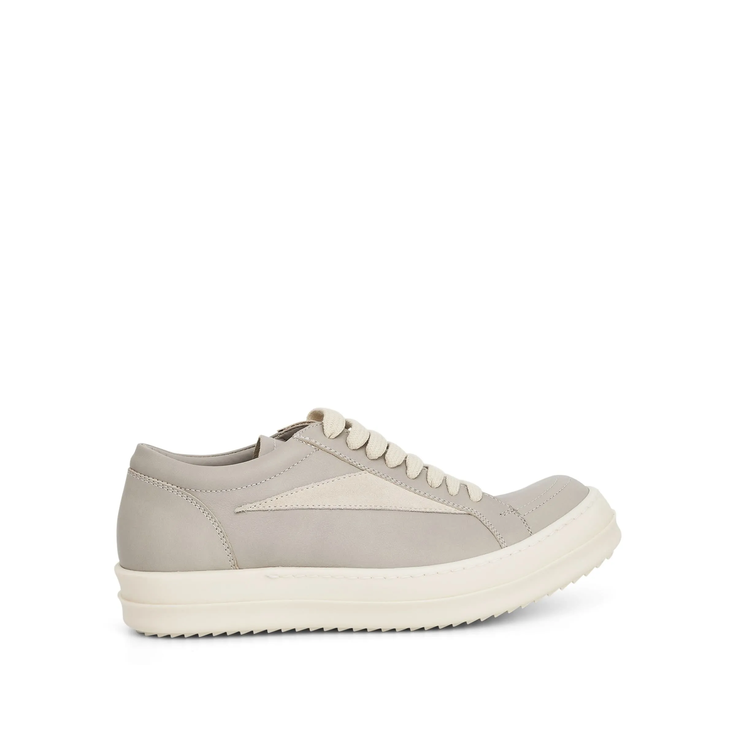 Women Vintage Leather Sneaker in Pearl/Milk